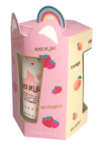 [NgRT011uyRT0006645] Coffret Trio Crèmes Mains Chat Inuwet