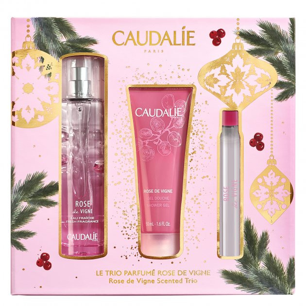 Coffret Trio Parfumé Rose de Vigne Caudalie