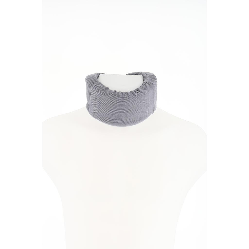 [844FgT00004we1u] Collier C1 souple avec housse de protection gris Taille 1 hauteur 7,5cm Gibaud