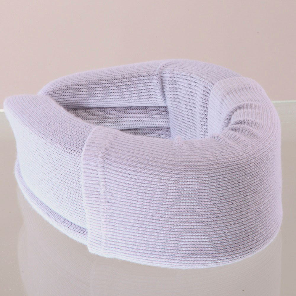 [844FgT00004we1v] Collier C1 souple avec housse de protection gris Taille 1 hauteur 8,5cm Gibaud