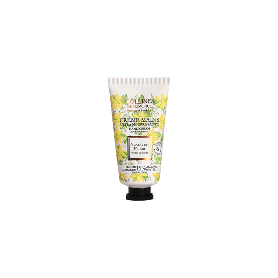 [NgRT011uyRT0006752] Crème Mains Ylang en Fleur 30ml Collines de Provence