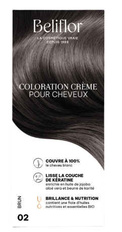 [NgRT011uyRT0006785] Coloration Crème 02 Brun Beliflor