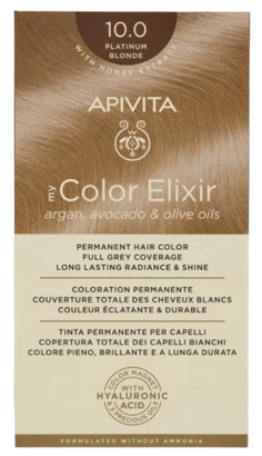 Coloration Permanente 10.0 Blond Platine My Color Elixir Apivita
