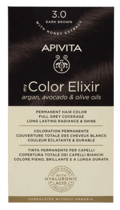 Coloration Permanente 3.0 Marron Foncé My Color Elixir Apivita