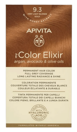 Coloration Permanente 9.3 Blond Doré Très Clair My Color Elixir Apivita