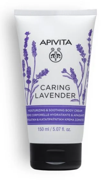 [NgRT011uyRT0007241] Crème Corporelle Hydratante et Apaisante Caring Lavender Apivita