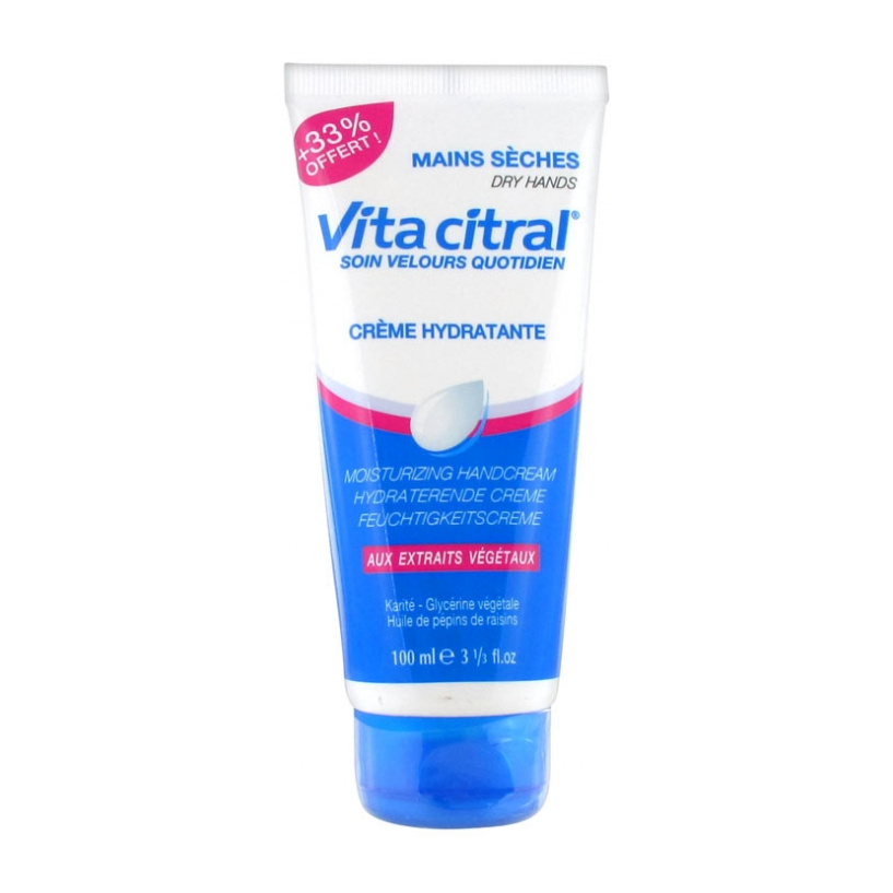 [NgRT011uyRT0007281] Vita Citral Crème Hydratante Mains Sèches 100 ml + 33% Offert