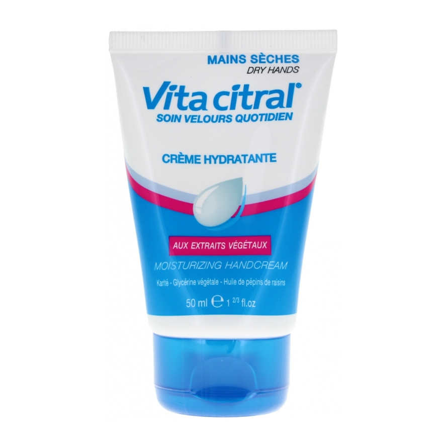 [NgRT011uyRT0007282] Vita Citral Soin Velours Quotidien Crème Hydratante Mains Sèches 50 ml
