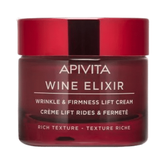 [NgRT011uyRT0007300] Crème Lift Rides & Fermeté Texture Riche Wine Elixir Apivita