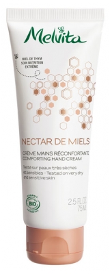 [NgRT011uyRT0007334] Crème Mains Réconfortante Nectar de Miels 75 ml Melvita