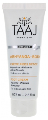 [NgRT011uyRT0007370] Abhyanga Crème Pieds Détox 75 ml Taaj