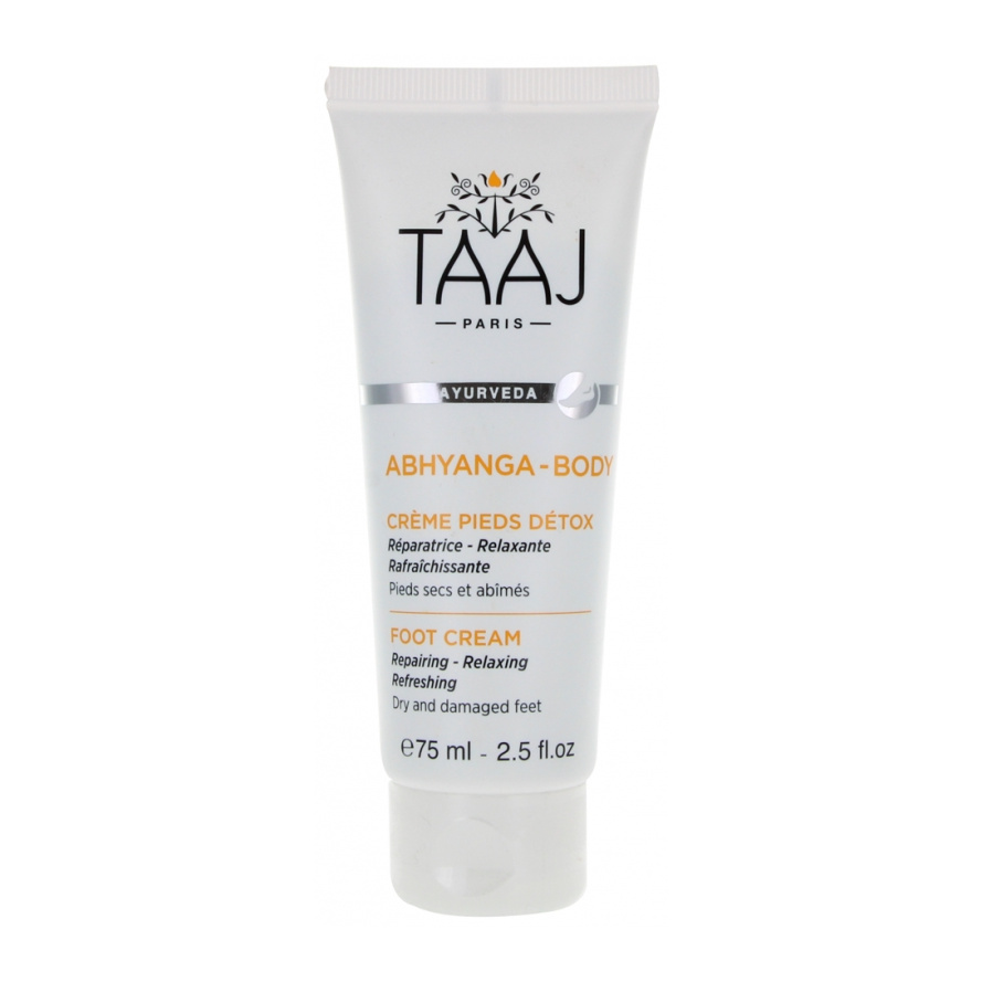 [NgRT011uyRT0007370] Abhyanga Crème Pieds Détox 75ml Taaj
