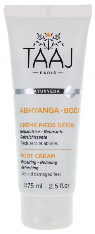 Abhyanga Crème Pieds Détox 75ml Taaj