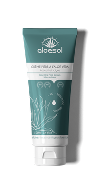 Crème Pieds à l'Aloe Vera Aloesol