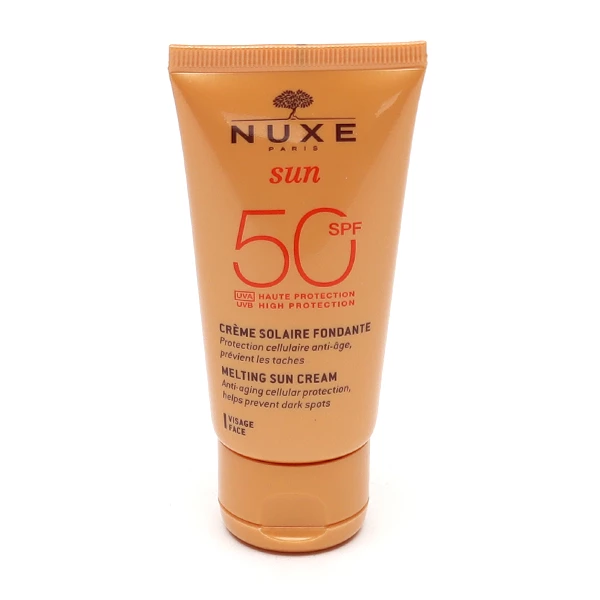 [NgRT011uyRT0007392] Crème Solaire Fondante Visage SPF50 Nuxe Sun