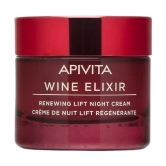 Crème de Nuit Lift Régénérante Wine Elixir Apivita