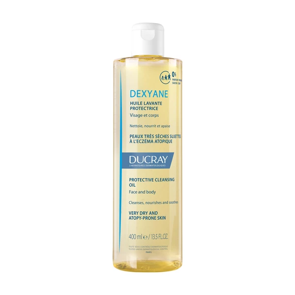 [844FgT00004vs34] Dexyane Huile Lavante Protectrice 400ml Ducray