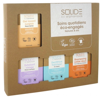 [NgRT011uyRT0001735] Alphanova Solide Coffret Découverte Solide Peaux Sèches Bio