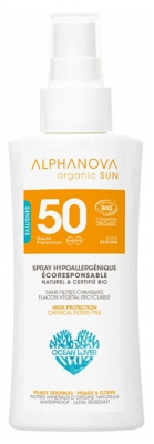 [NgRT011uyRT0001756] Alphanova Sun SPF50 Format Voyage Sans Parfum Bio 90 g