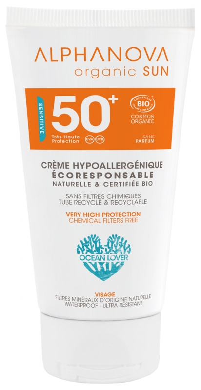 [NgRT011uyRT0001757] Sun SPF50+ Sans Parfum Bio 50 g Alphanova