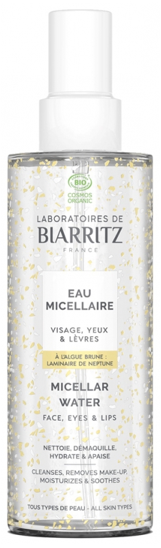 Eau Micellaire Bio 200 ml Laboratoires de Biarritz 