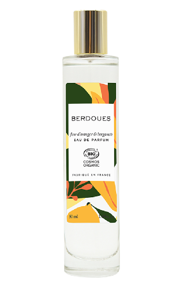 Eau de Parfum Bio Fleur d'Oranger et Bergamote Berdoues