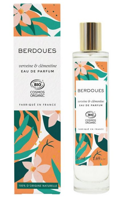 Eau de Parfum Bio Verveine et Clémentine Berdoues
