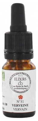 [844FgT00004vt68] Elixir De Bach N°31 Verveine Elixirs & Co