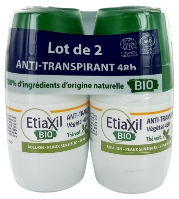 [NgRT011uyRT0001904] Anti-transpirant Organic Thé Vert Lot de 2 Etiaxil