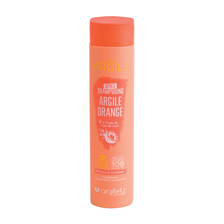 [NgRT011uyRT0001944] Après-shampooing Argile Orange 200ml Argiletz