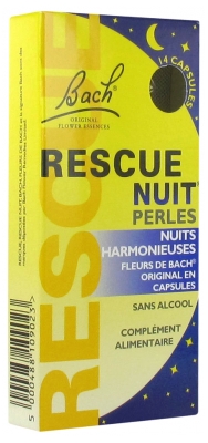 Fleurs de bach rescue nuit perles 14 capsule