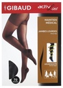Gibaud ActivLine Collant de Maintien 70 Deniers Gris Fumé
