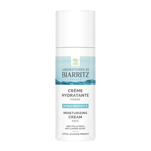 HYDRA-PROTECT + Crème Hydratante Visage Bio 50 ml Laboratoires de Biarritz