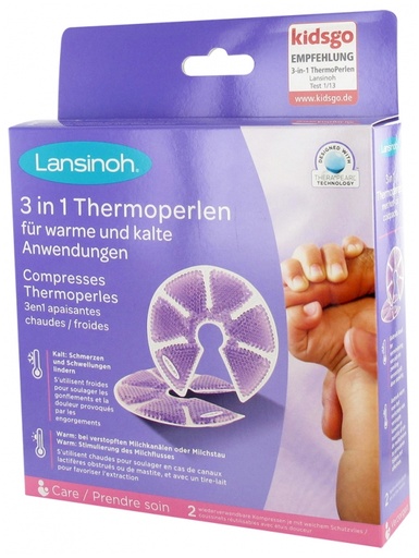 Lansinoh Compresses d'allaitement