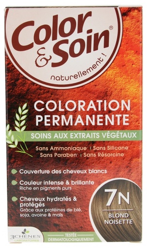 Color & Soin Blond noisette 7N Les 3 Chênes 
