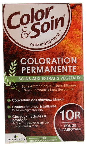Color & Soin Rouge flamboyant 10R Les 3 Chênes