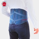 Lombogib Evolution Ceinture de Soutien Lombaire Bleu Taille 5 hauteur 21cm Gibaud
