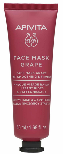 Masque Visage Lissant & Raffermissant au Raisin Apivita