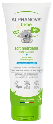 [844FgT8398520] Alphanova Bébé Lait Hydratant Bio 200 ml