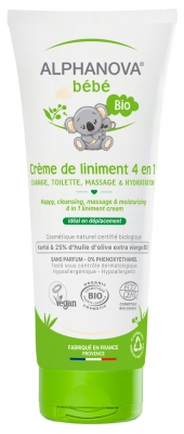 [844FgT8398524] Alphanova Bébé Crème de Liniment Bio 200 ml