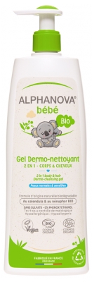 [844FgT8398531] Alphanova Bébé Gel Dermo-Nettoyant Bio 500 ml