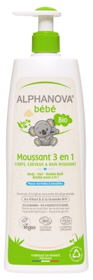 [844FgT8398552] Alphanova Bébé Moussant 3en1 Bio 500 ml