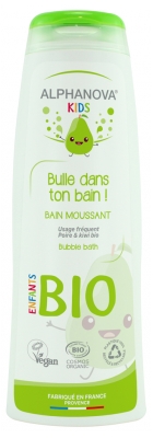 [844FgT8398572] Alphanova Kids Bulle Dans Ton Bain ! Bain Moussant Poire Bio 250 ml