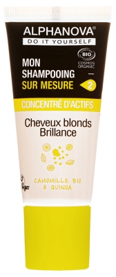 [844FgT8398581] Alphanova DIY Mon Shampoing Sur Mesure Concentré d'Actifs Cheveux Blonds Brillance Bio 20 ml