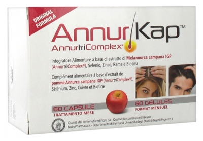[844FgT8398707] AnnurKap AnnurtriComplex Cheveux Normaux 60 Gélules