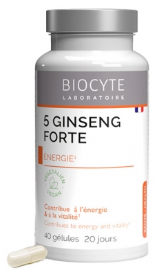 [844FgT8401674] Biocyte Longevity 5 Ginseng Forte 40 Gélules