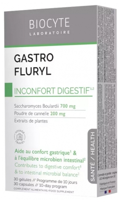 [844FgT8401688] Biocyte Longevity Gastro Fluryl 30 Gélules
