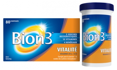 [844FgT8402039] Bion 3 Vitalité 80 Comprimés
