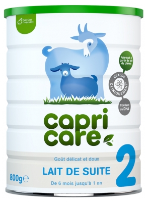 [844FgT8402640] Capricare Lait de Suite 2 de 6 Mois à 1 An 800 g