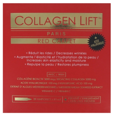 [844FgT8420178] Collagen Lift Red Carpet 28 Ampoules x 10 ml